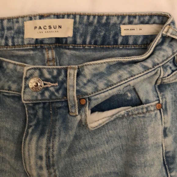 PACSUN blue jeans like new - Picture 2 of 2